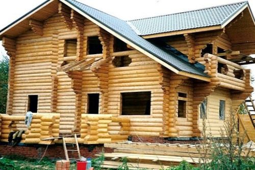 Строительство деревянных коттеджей